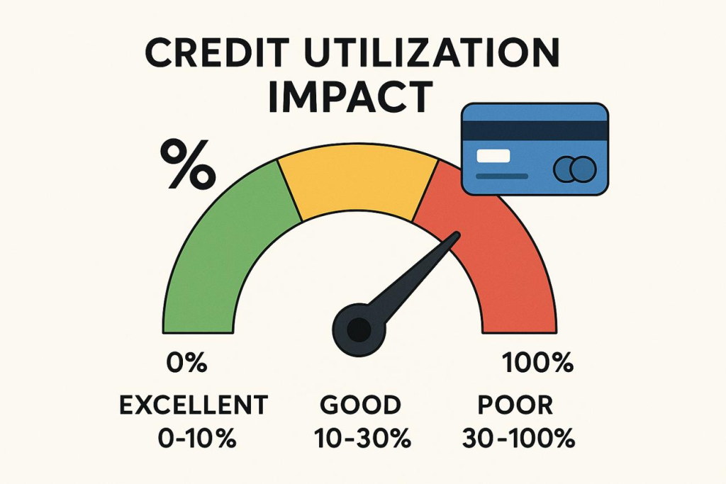 Managing credit utilisation and credit card balance